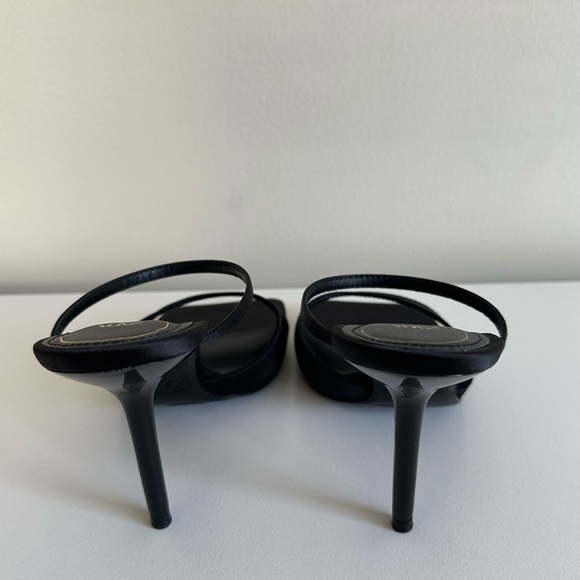 Zara NEW Square Toe Mule Sandals - Picture 5 of 5